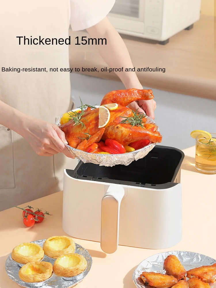 COOKER KING Oven Foil Baking Air Fryer Food Grade Tinfoil Aluminum Foil Barbecue Baking Oil Paper