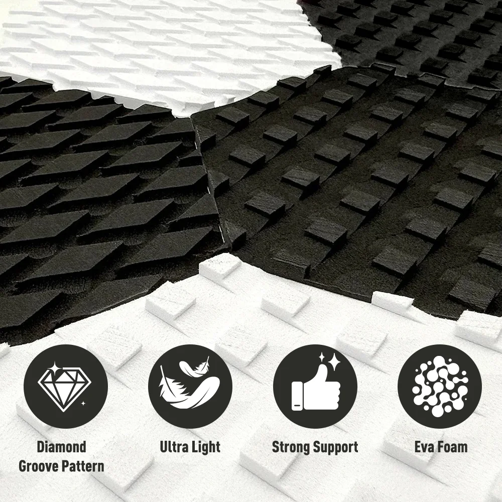 على الجليد ستومب الوسادة المضادة للانزلاق ملصق 5 قطعة DIY على الجليد ملصق المضادة للانزلاق التزلج على الجليد قبضة وسادة المقاومة #2