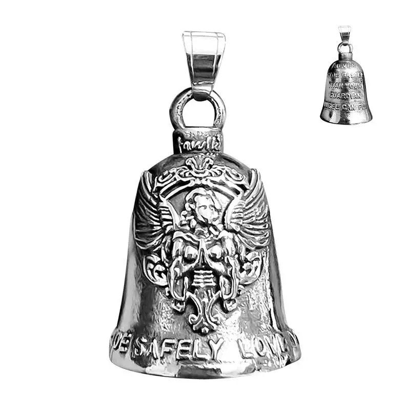

Gremlin Bells For Motorcycles Luck Riding Angel Pendant Motorcycle Lucky Pendant For Men Women Biker Accessory Guard Riding