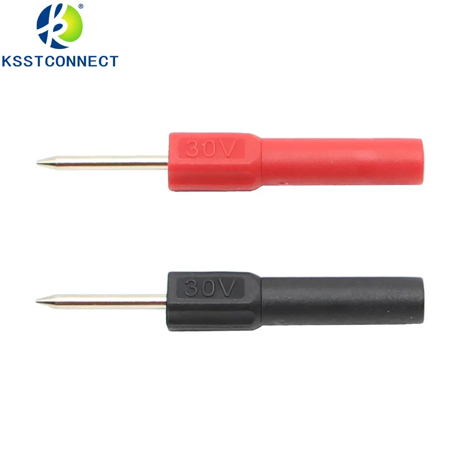 10pcs 4mm Banana shrouded to 4mm 2mm Y Type unshrouded plug female / male converters Adapter connecting plug