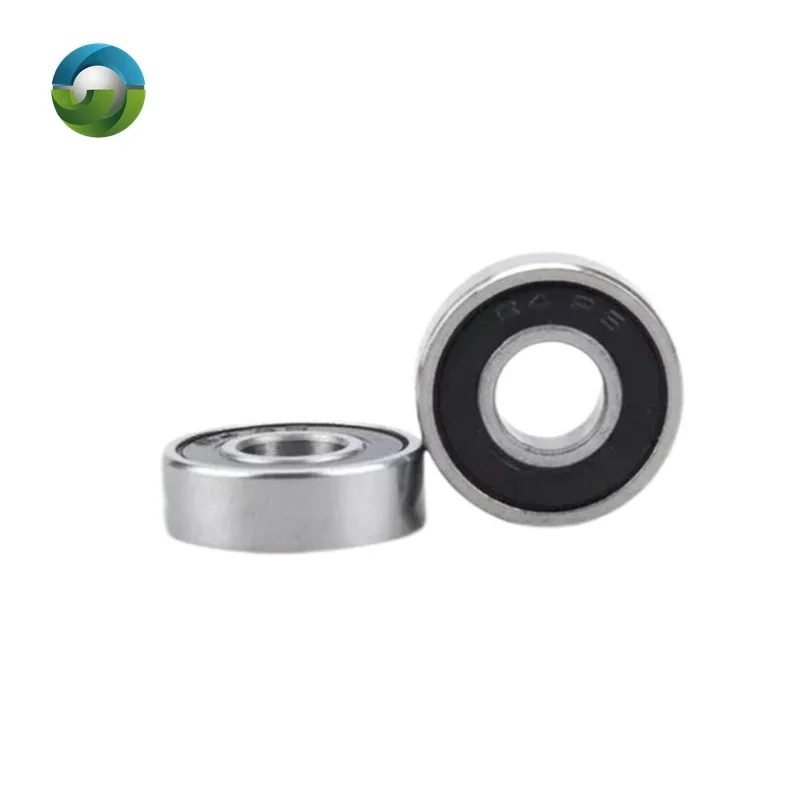 6PCS R4RS Bearings 6.35x15.875x4.978 mm Inch Size ABEC-7 R4-2RS Shaft Ball Bearing R4 Parts For Hobby RC Car Truck