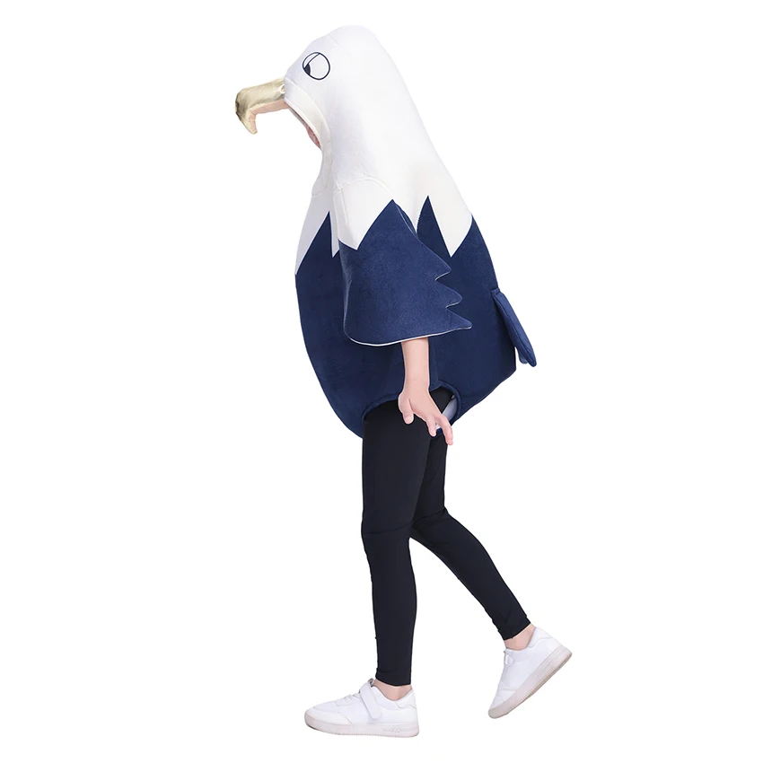 

Bald Eagle Yang Cosplay United States Independence Day National Bird Halloween Costume for Kid Anime Carnaval Party Dress Girl