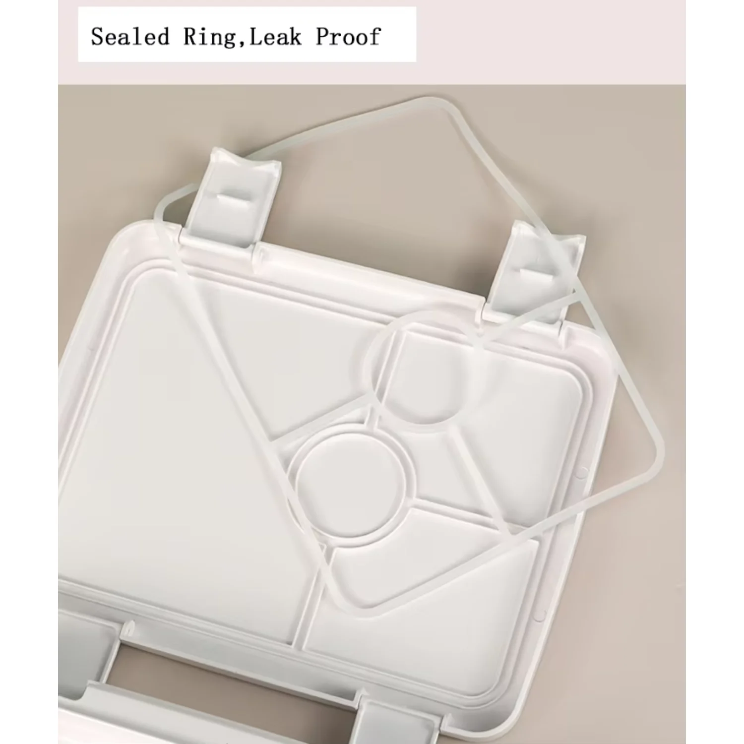 Grids Bento Recipientes de Alimentos de Camada Única Microondas Almoço Bento para Crianças Adolescentes Trabalhadores