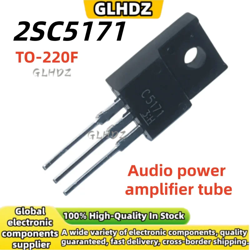 NEW and High quality 10-30UNITS 2SC5171 Audio power amplifier tube TO-220F in stock