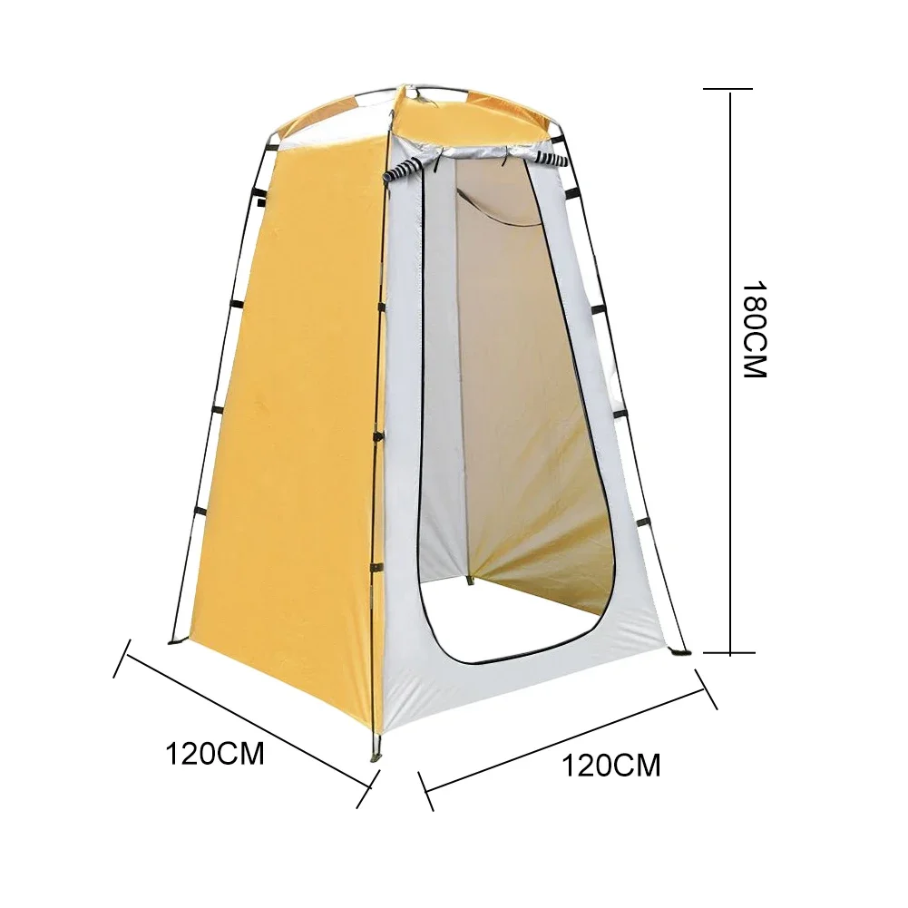 Portable Outdoor Shower Tent Portable Outdoor Shower Bath Changing Fitting Room Tent Shelter Camping Beach Privacy Toilet