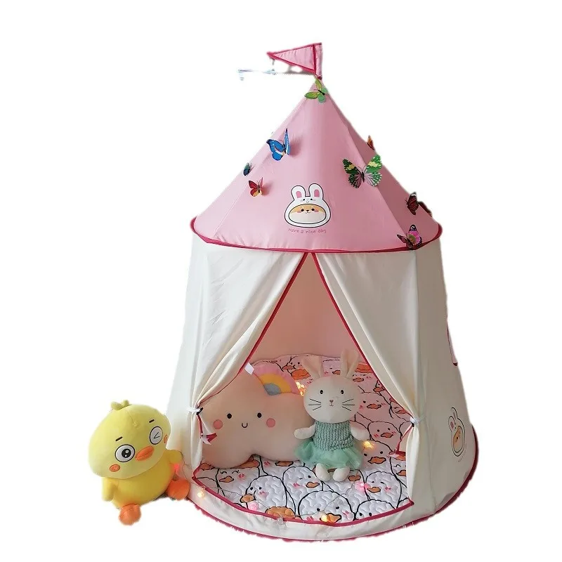 Children's Tent Indoor Outdoor Princess 3-year-old Boys And Girls Home Game House Baby Castle Small House Cloth