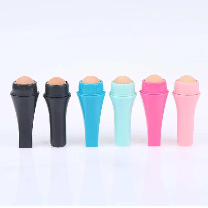 Natural Volcanic Stone oil absorbing ball Face Oil Absorbing Roller Blemish Remover Rolling Stick Bars Makeup Face Care Tool