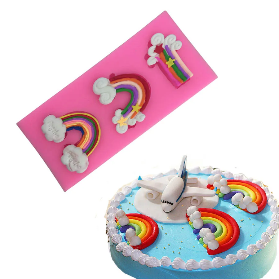 Жидкая-силиконовая-форма-для-торта-из-помадки-m084