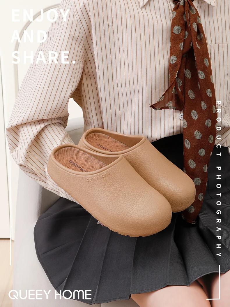 Summer New EVA Cool Slippers for Home Bathroom Comfort, Anti slip Fashion, Versatile Couple Wearing Slippers for Women