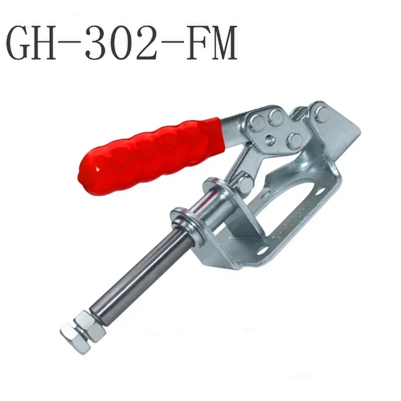 GH-302-FM Toggle Clamp Woodwork Lever Clamp Quick-Release 136 Kg Horizontal Anti Slip Woodwork Assembly Welding Fixing Tool