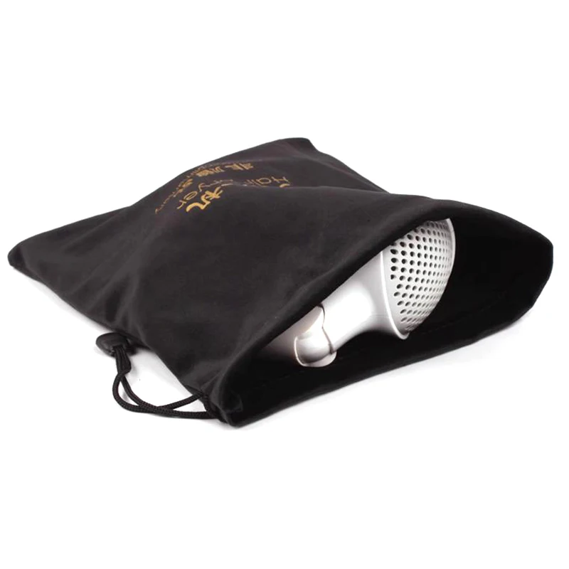 1 PC Hair Dryer Cloth Bag Hair Diffuser Hair Dryer Bag Drawstring Closure Cover Canvas Storage Belt Mouth Drawstring Dust Bag