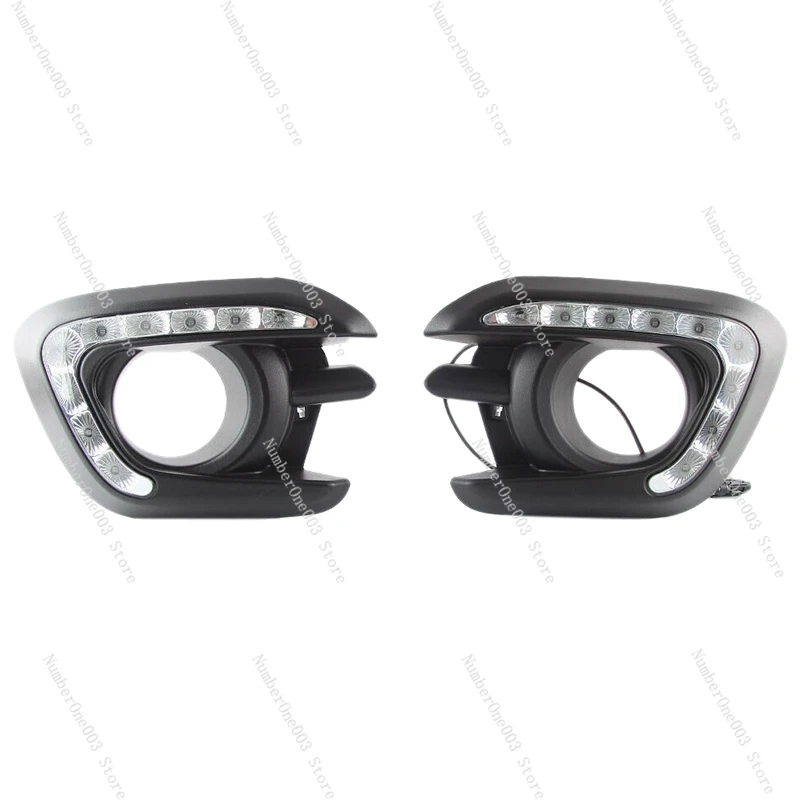 

Car Led Daytime Running Light Turn Signal Light Fog Driving Lamps For Pajero Sport