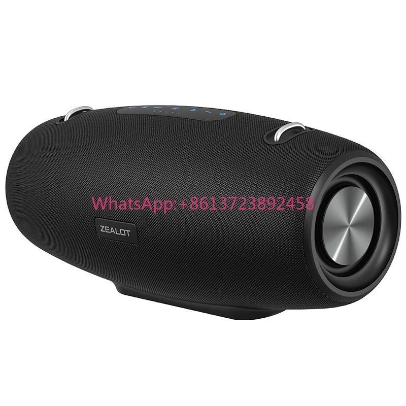 Nuevo Altavoz Portátil para Exteriores Zealot S67 Original de 60 W, Altavoz Inalámbrico con Batería de 14400 mAh