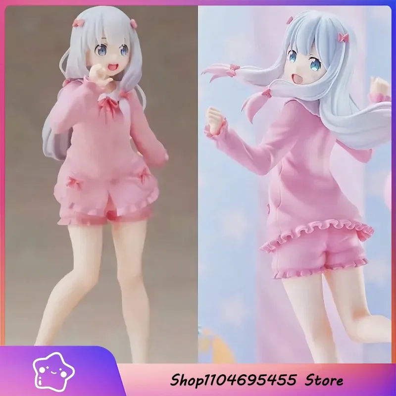 

Kawaii Girl Figure Eromanga Teacher Anime Figure Pink Pajamas Izumi Sagiri Action Figure PVC Collection Model Doll Toys Presents