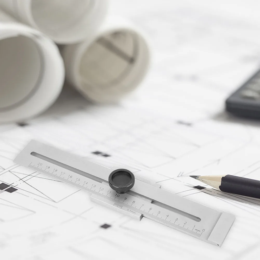 탄소강 평행 눈금자 마커 게이지 직선 눈금자 슬라이딩 라인 눈금자 슬라이딩 측정 눈금자 슬라이딩 마커 눈금자