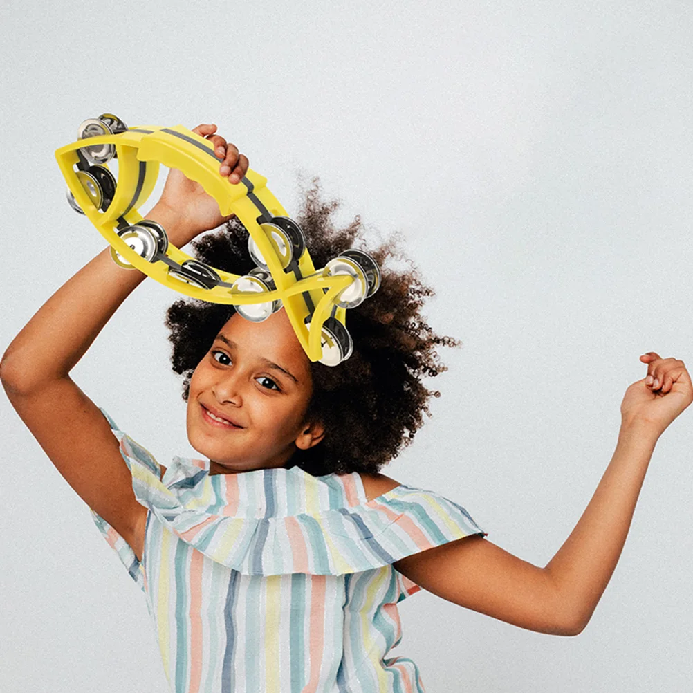 2 uds. Campana temblorosa, cascabeles musicales, instrumentos de juguete, campanas de instrumentos de percusión, campanas musicales para niños, fiesta, juguetes Divertidos, regalo