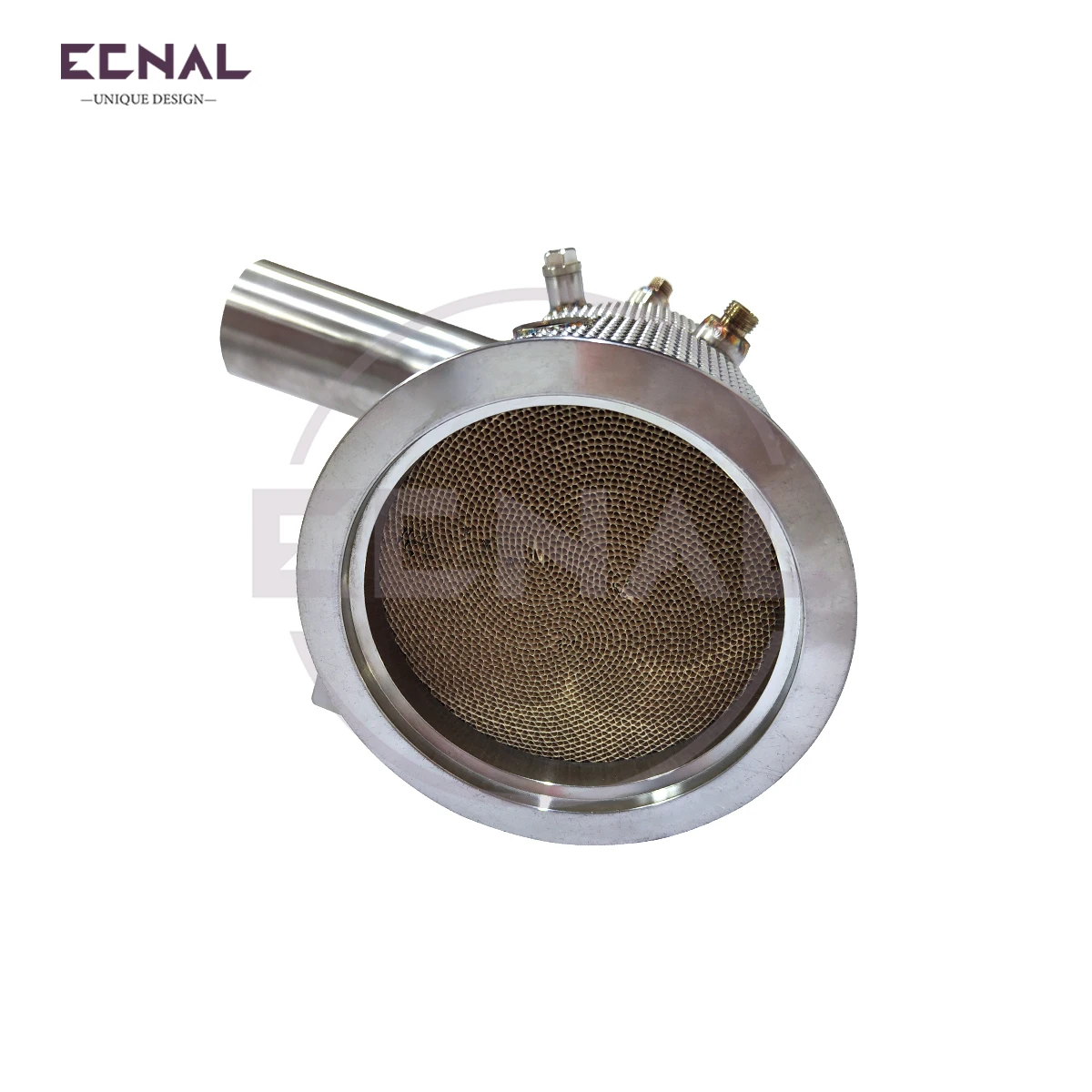 

Выхлоп Ecnal для Porsche 911 992 3.0T 2019-2024 годов с изоляцией подсветки двигателя Opf без из нержавеющей стали, выхлопная труба