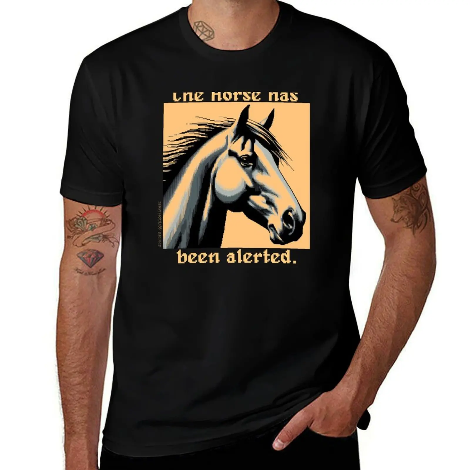 

shirts funny shirt humor t The dark graphic alerted summer man been has t man t shirt Horse T-Shirt