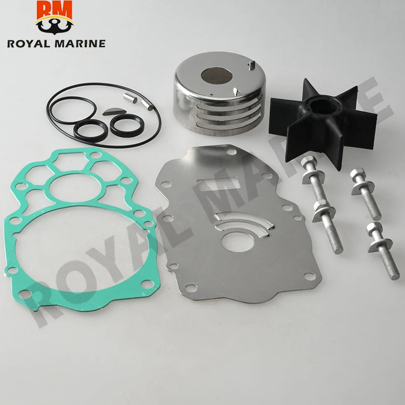 6CE-W0078 Outboard Water Pump Impeller Repair Kit For Yamaha F225 F250 F300 4.2L 6CE-W0078-00-00 6CE-W0078-01-00