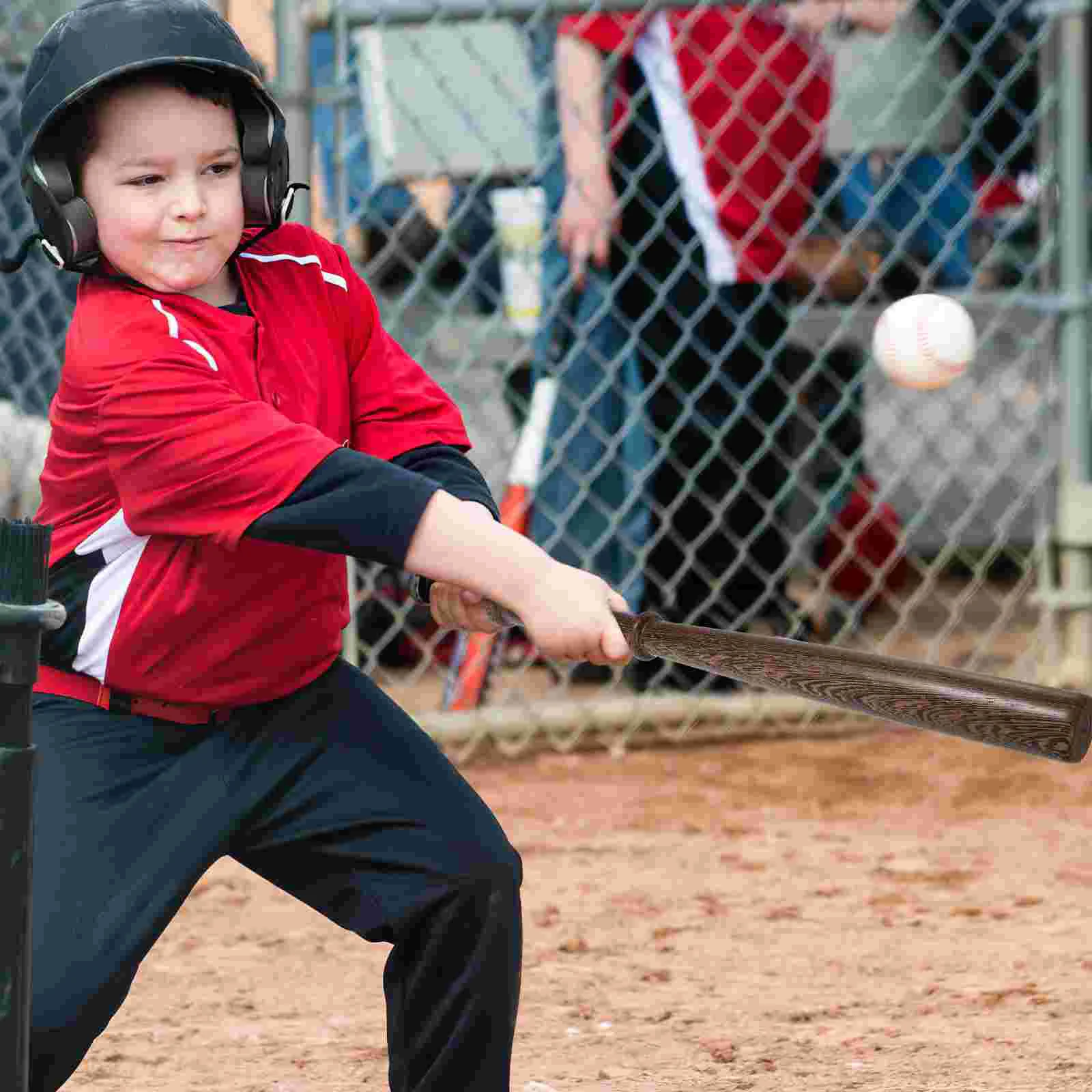 Wooden Baseball Bat Portable Training Stick Vintage Exercising Lightweight for Sports