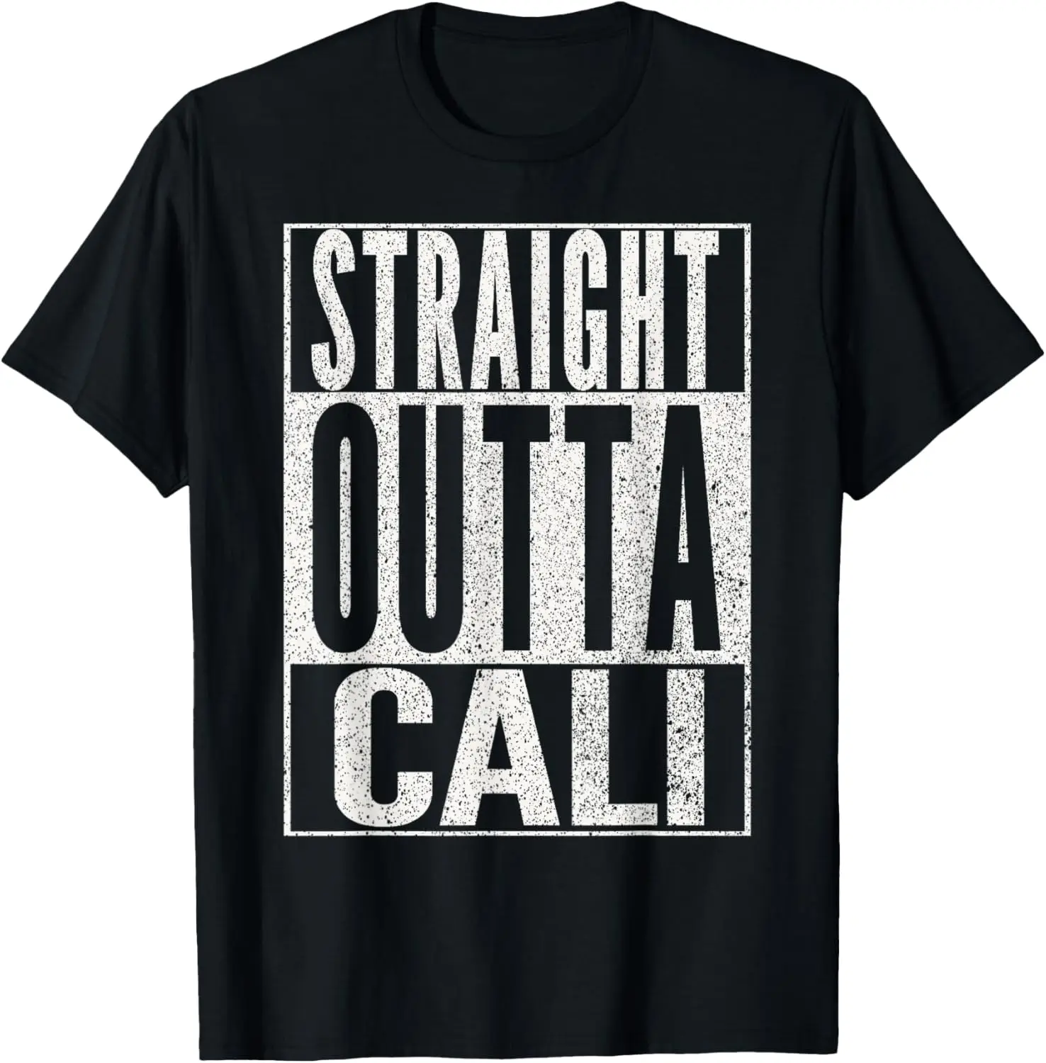 STRAIGHT OUTTA CALI Shirt California Cool Novelty WOMENS MEN