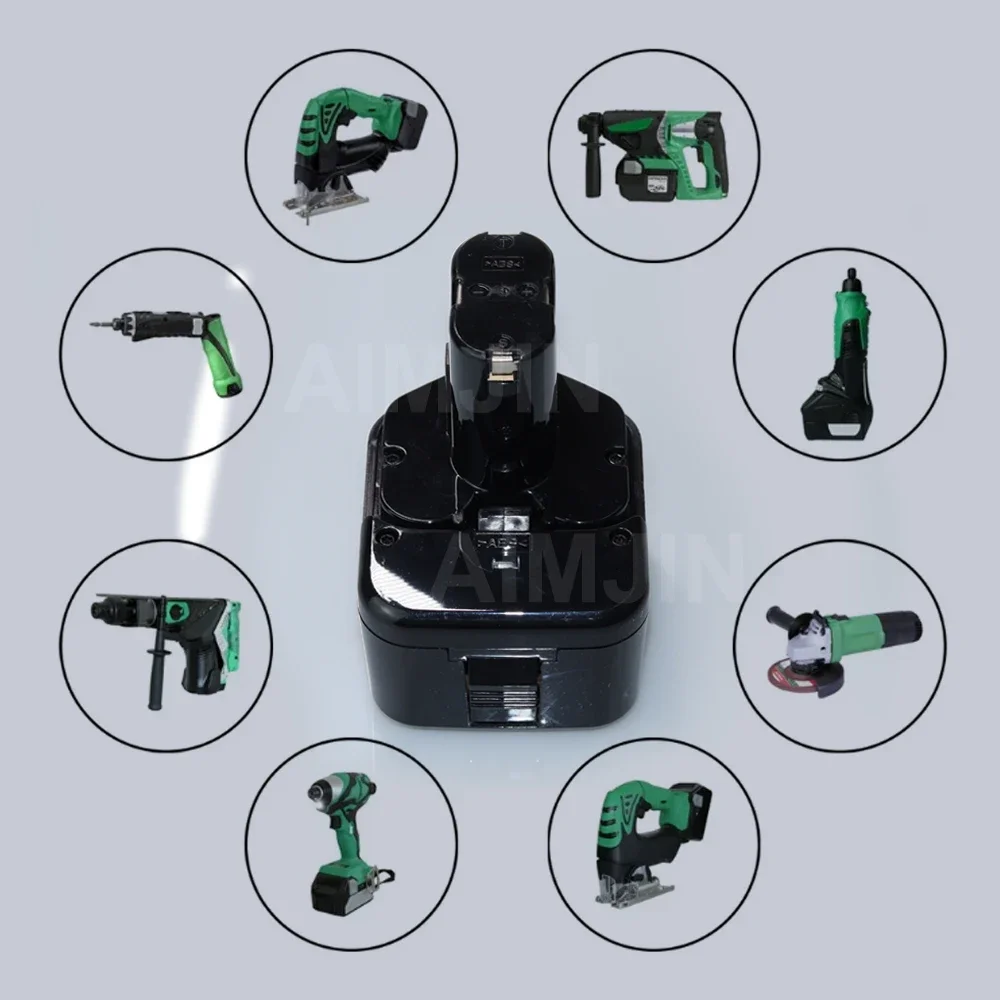 14.4V 4.8Ah Rechargeable Battery For Hitachi EB1414S EB1414 EB1424 EB14B EB1412S EB14S DS14DL DV14D CJ14DL Cordless drill