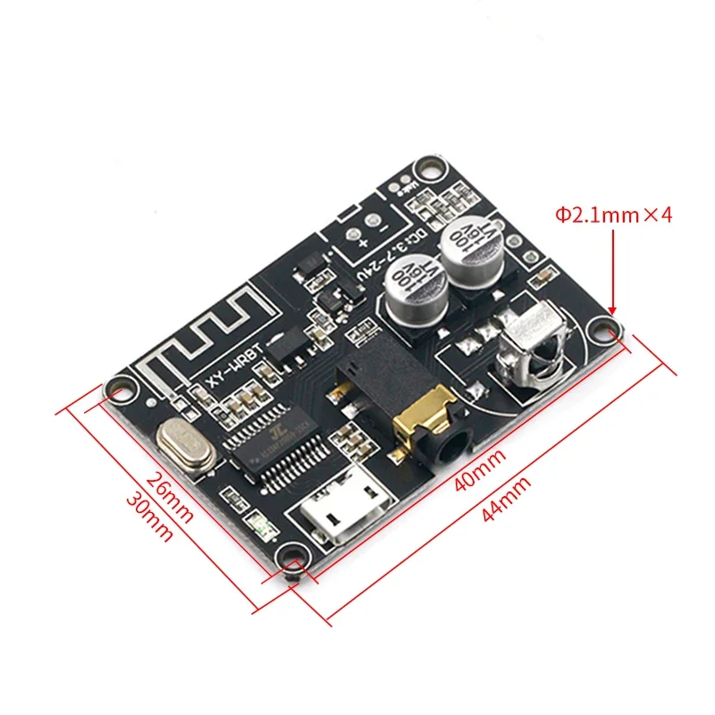 Placa receptora de Audio Bluetooth, placa decodificadora MP3 sin pérdidas, módulo de música estéreo inalámbrico, XY-WRBT, Compatible con 4,0, 4,1,