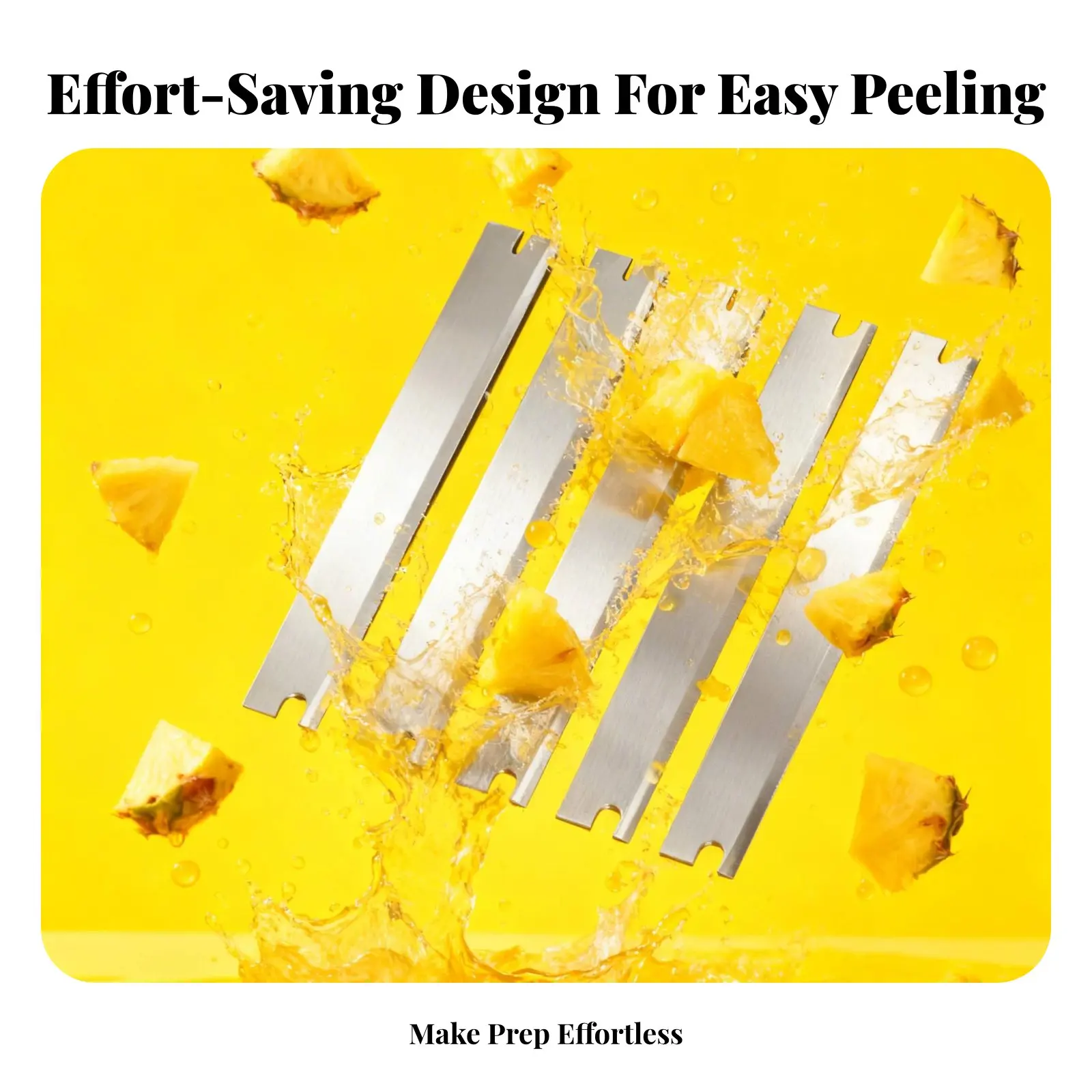 

Manual Pineapple Peeling Machine Labor Saving Stainless Steel Pineapple Skin Remover Kit Fruit Processing Tool Long-Lasting