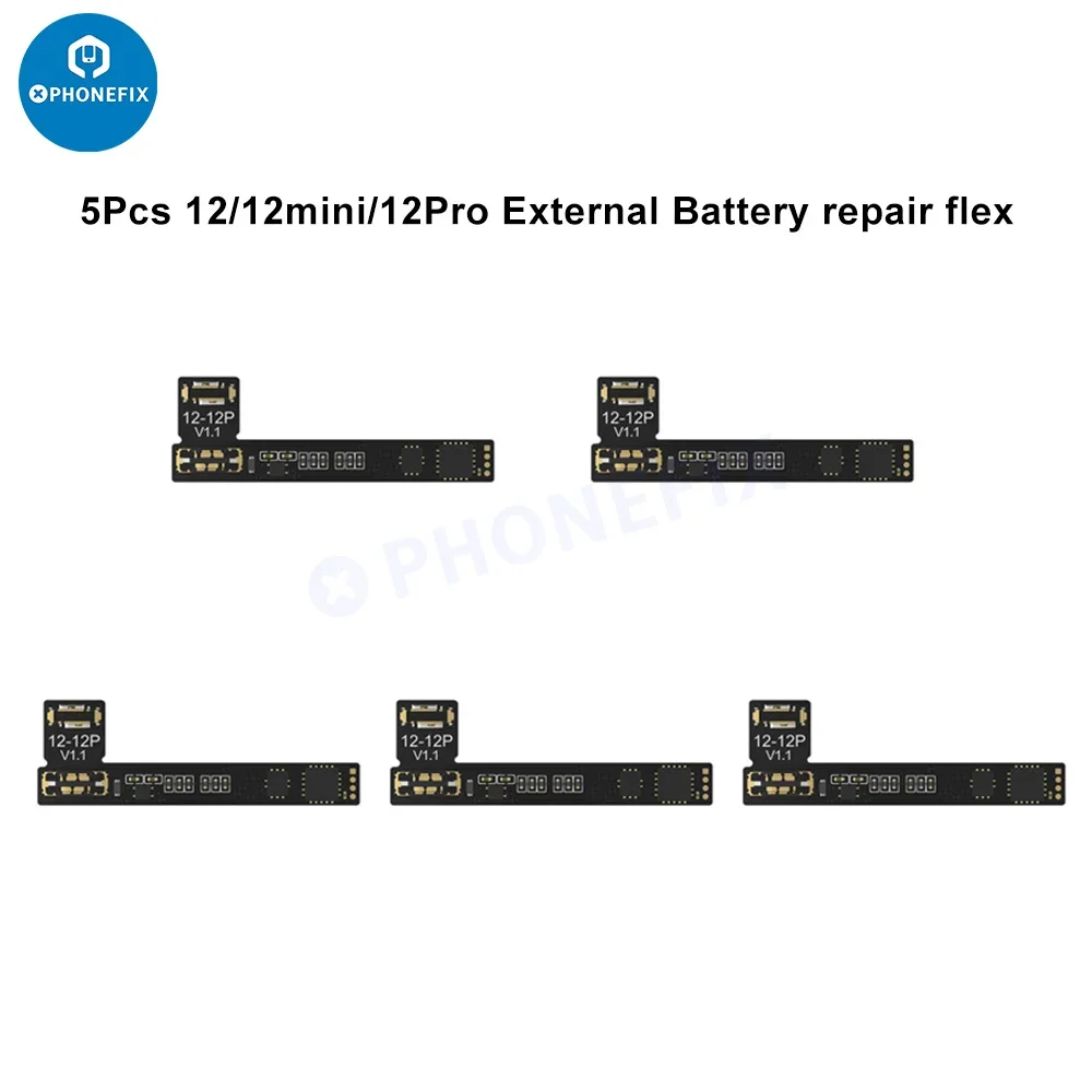 JCID V1SE V1S PRO Original Tga-on Batterie FPC Réparation Flex pour IPhone11-15PM Santé Iodine Batterie Externe Remplacement Câble