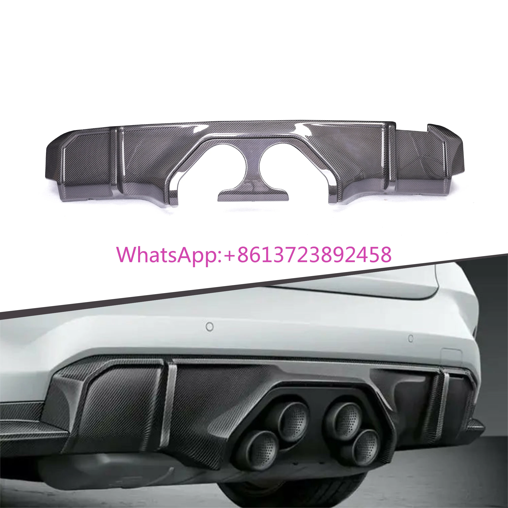 

Hot Sales Dry Carbon Fiber Body Kit MP Type Front Bumper Lip with Exterior Fit for Bmw G82
