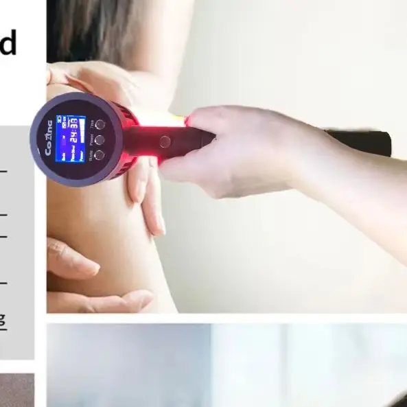 

Холодная лазерная терапия медицинского класса - инфракрасное устройство HLKGO 650 нм 3 Вт/5 Вт/8 Вт для лечения боли в организме и ремонта тканей