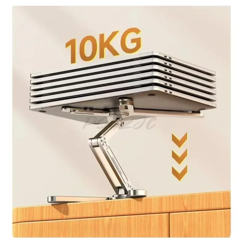 Foldable N86 Laptop Stand Aluminum Alloy Rotating Desktop Height Increasing Folding Cooling Stand Game Stand