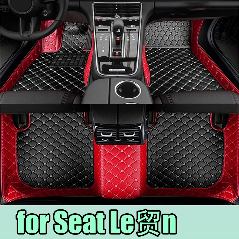 Car Floor Mat For Seat León 5F 2013~2019 Waterproof Tapete Automotivo Para Carro Car Mats Set Alfombra Para Auto Car Accessories