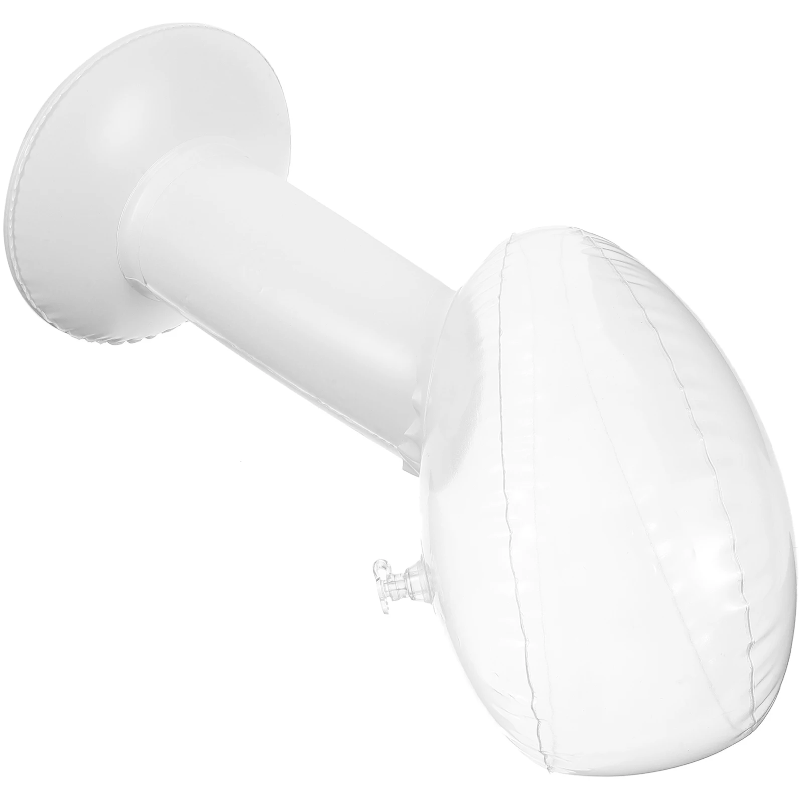 

PVC Head Mold Inflatable Mannequin Stand for Hat Display Durable Professional Holder Multiple Wigs Styling Braiding