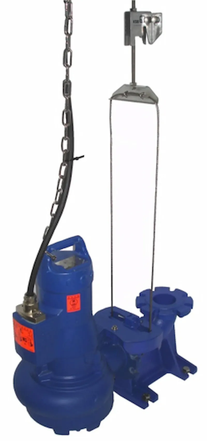 مضخة مياه الصرف الصحي من الحديد الزهر Amarex CN 50-125 مضخة غاطسة مقترنة مباشرة