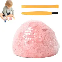 Gemstone Dig Kit Planet Shape Crystal Digging Set For Kids Excavate Dig & Reveal Gemstones Crystal Digging Set Gemstone Dig Stem