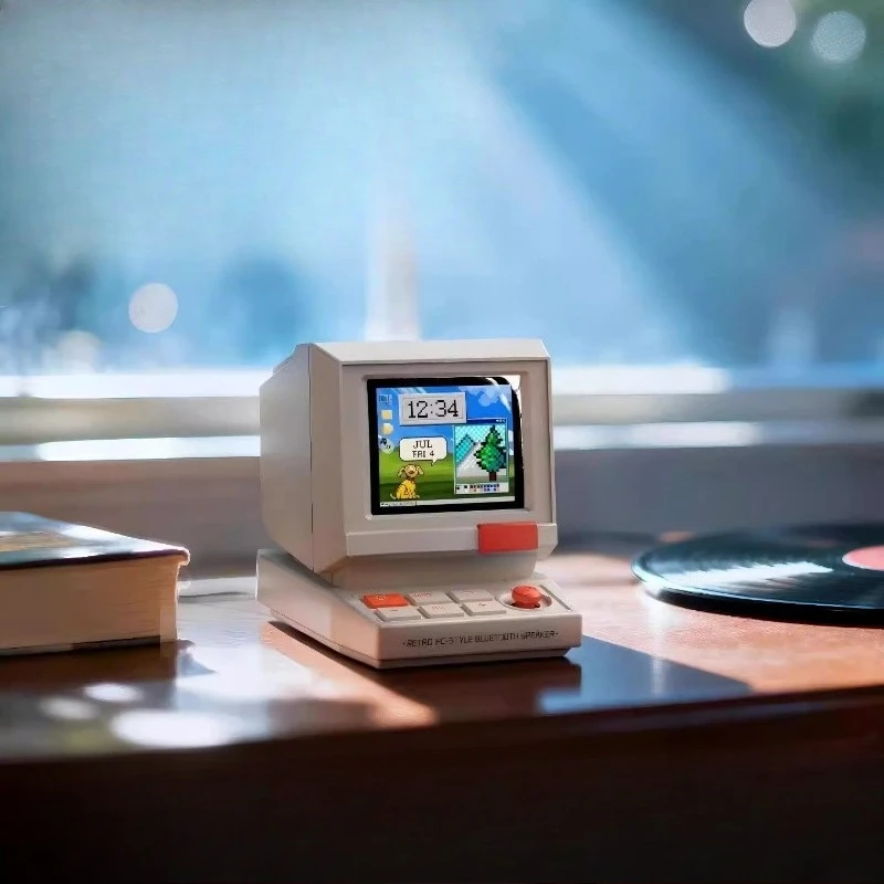 

Bluetooth audio speaker desktop birthday gift retro ornament