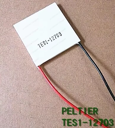 Mini módulo Peltier TES1-12703 30 mm, DC12V3A para nevera de vino y caja de almacenamiento