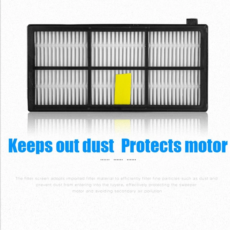 A44F-For Irobot Roomba 800 900 Series 860 870 880 890 966 980 Vacuum Cleaner Parts Side Roller Brush Parts Hepa Filter
