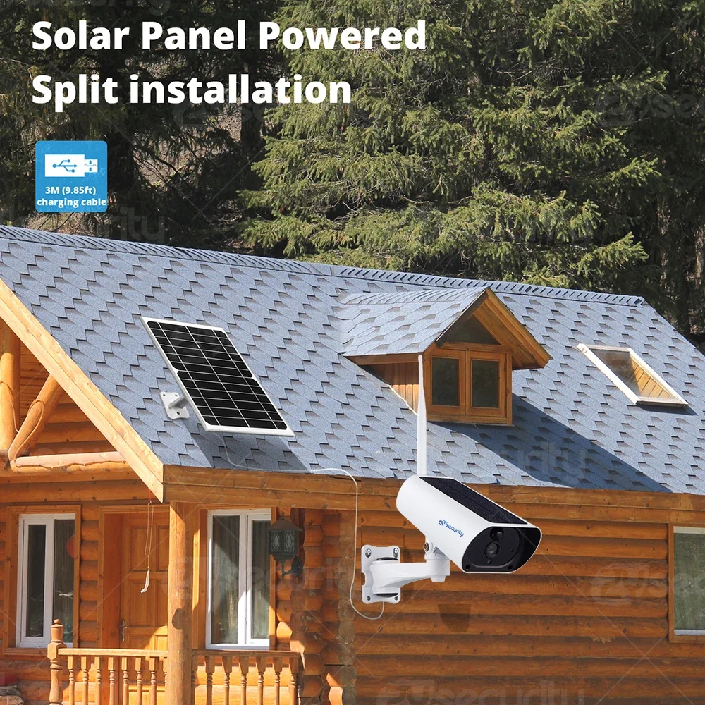 7W Solar Power 4G SIM Card Wireless IP Camera 1080P 4X Zoom Audio IR Night View Outdoor Video Surveillance Battery CCTV Camera