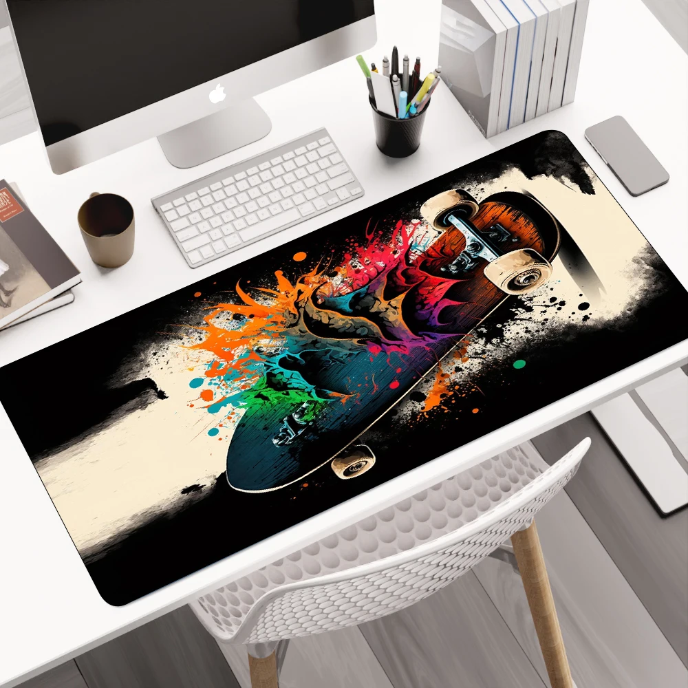 Gamer mouse pad laptop non-slip table mat 90x40cm suitable for skateboard players mouse pad writing pad neutral mouse pad