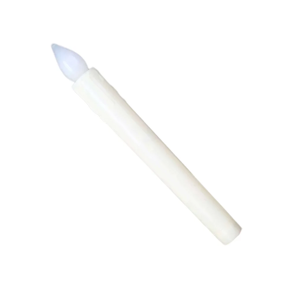 

5Pcs Remote Control LED Electronic White Powered Flameless Long Lighting Time Safe Home Decor Wedding Church Bar