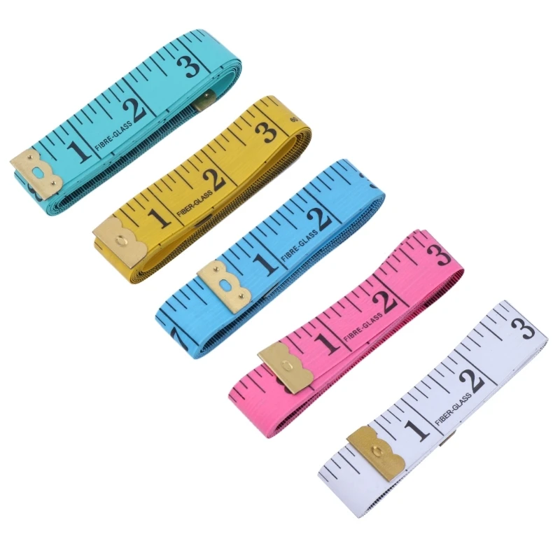 Sewings Tailor Tape Body Measuring Measure Soft Ruler Dressmaking Double Side Scale Dropship