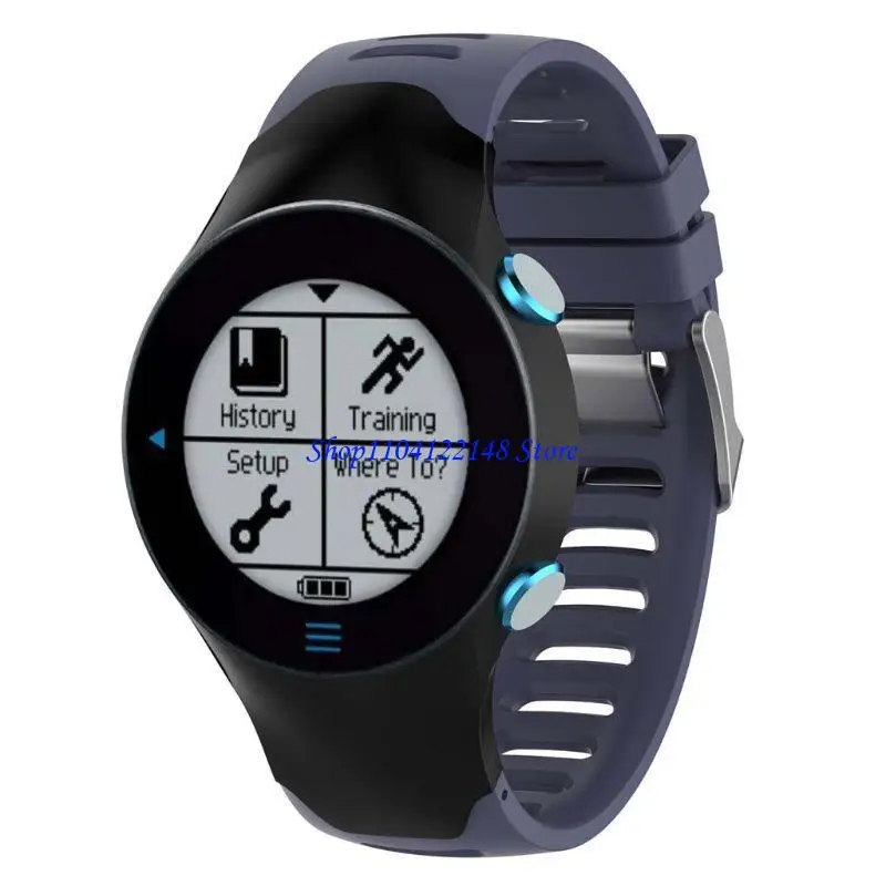 حزام سيليكون P9FA مناسب لـ 610 سوار مقاوم للماء متين لـ Watch Fashion Band Belt Sports Wristbands