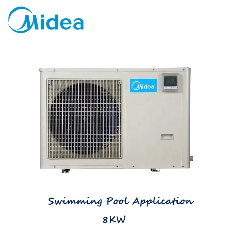Midea NUOVA ENERGIA 8KW Riscaldatore per piscina con inverter Pompa di calore aria-acqua