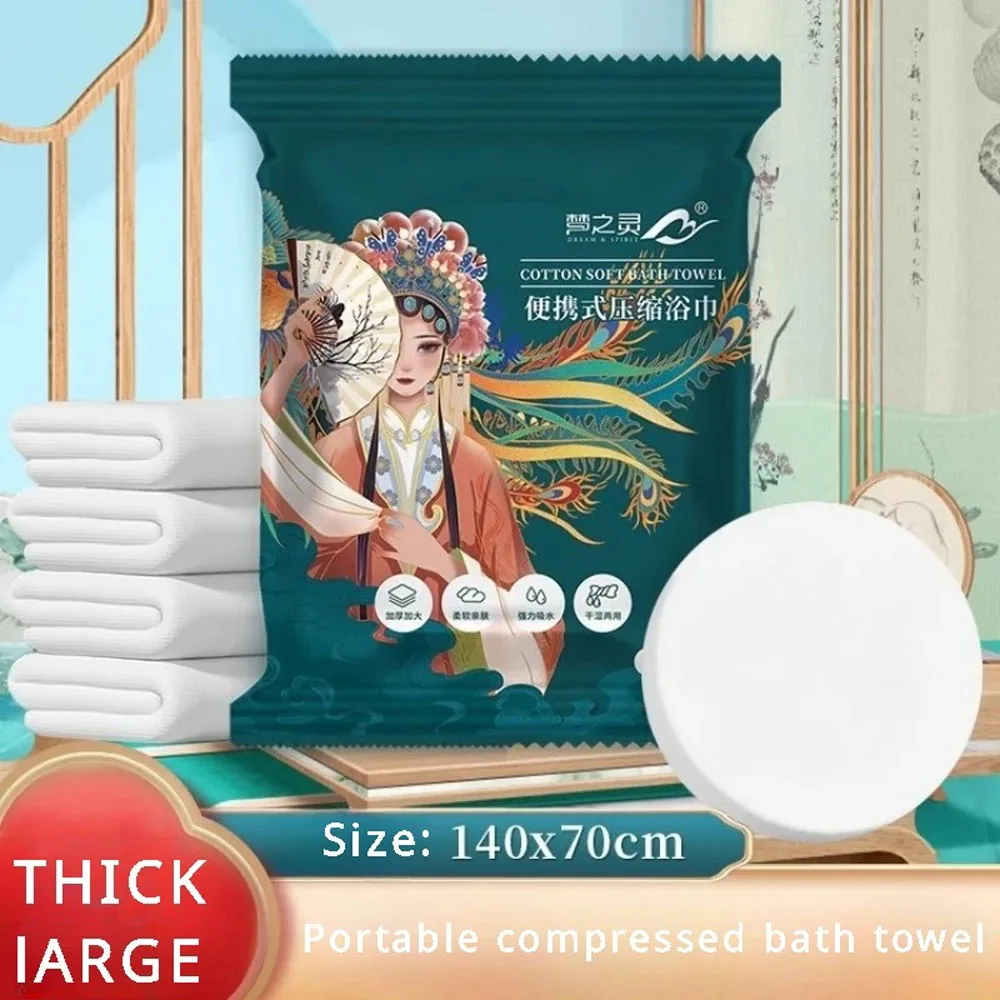 

Beauty Makeup Towel Disposable Cleansing Face Towels Bathroom Washcloth Home Travel Thickened Washrag Hotel Showering Washtowel