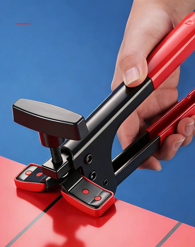 Heavy Duty Tile Breaking Pliers Manual Tile Cutter Aluminum Construction Rubber Coated Handles for Home Renovation Projects
