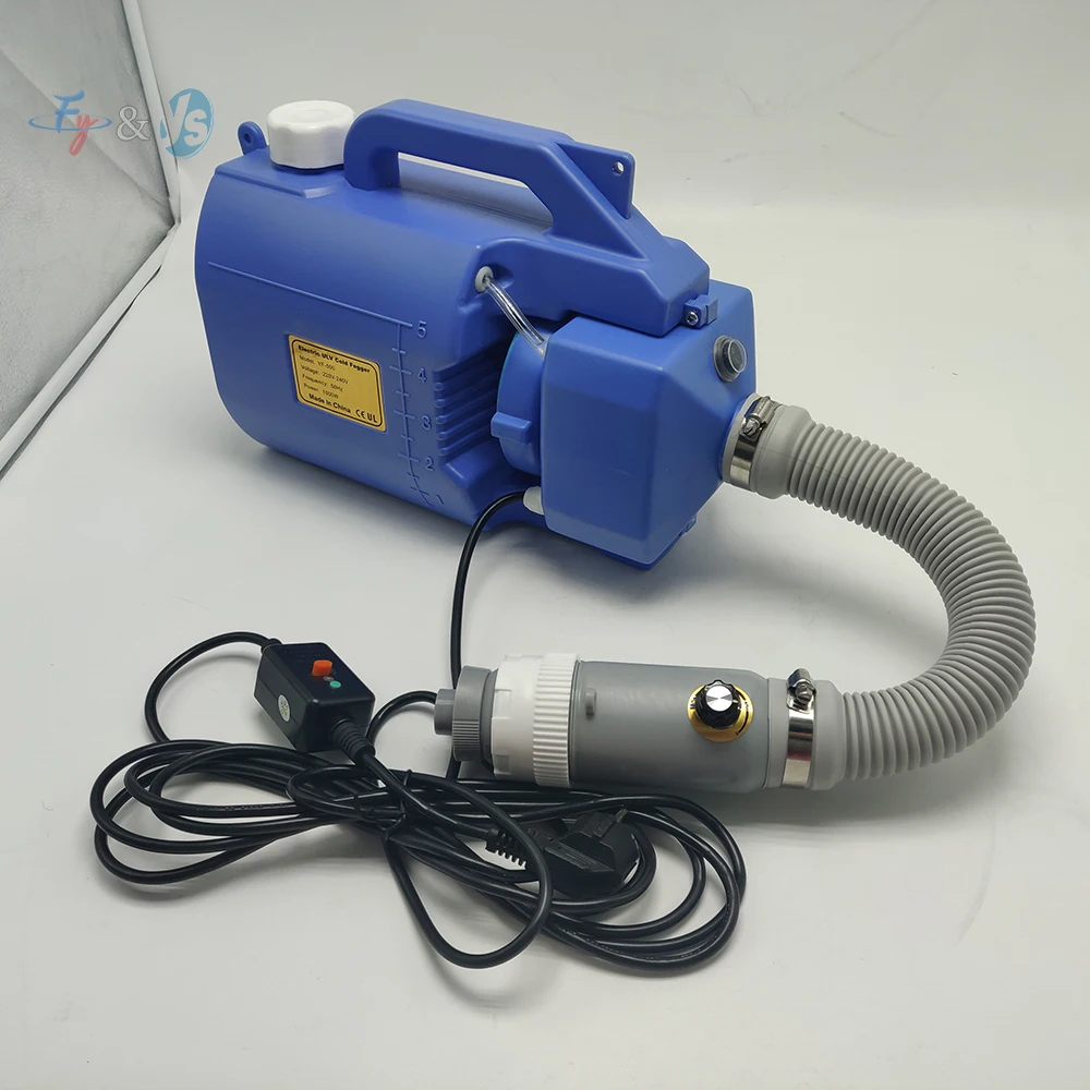 Atomizador ULV de 5L para desinfección de mosquitos - Nebulizador eléctrico para desinfección interior/exterior, insecticida y esterilizador