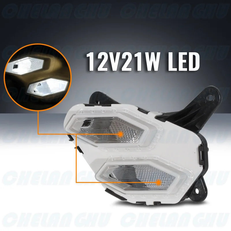 For VW Polo GTI 2021 2022 2023 2024 car accessories Left Side Front Bumper LED Fog Light Lamp 2G0941055