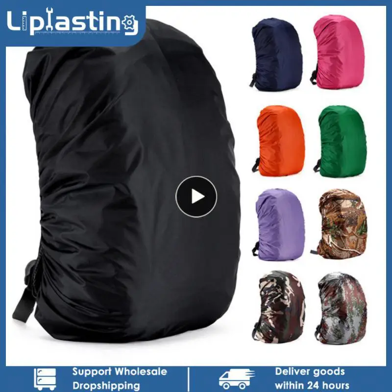 Colors 25-100L Outdoor Rain Cover Backpack Hiking Climbing Camping Fashion Waterproof Bag Camo Tactical Dust Raincover